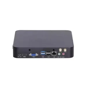 HY1001 Mini PC Linux Computer i7 8650U Dual DDR4 64G RAM M.2 512G SSD Desktop Computer PC