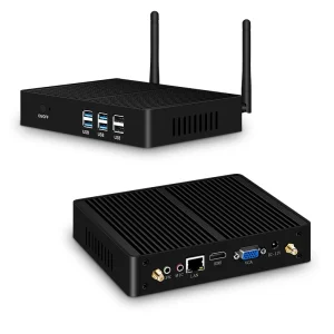 HelorPC Fanless Mini PC Computer Portable Win10 Intel i7 4500U i5 4200U i3 5005U HTPC HD VGA Wifi Minipc Desktop Computadoras