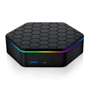 Hexagonal Design 13th Gen Intel N150 16g DDR4 500g SSD Mini PC Thin client Commercial Office Portable Computer
