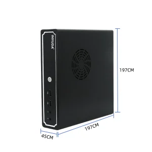 High End 13th Generation Core I7 Portable Mini Industrial PC D4 Memory Stick 128G Solid State Hard Drive Supports Ubuntu