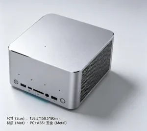 High Performance AI Mini PC 96GB LPDDR5X 8TB NVMe SSD Supercomputing Desktop Workstation Supports Quad Display OCuLink