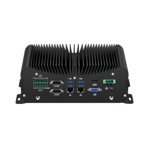 High Performance Fanless Industrial Embedded Mini PC Box Intel Core I3/I5/I7 U-Series 4th-13th Gen 6 RS485/RS232 Stock