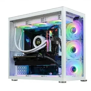 High Performance I5 12400 with 580 Gamer Gaming Pc Computers Desktop All in One Gaming Pc Desktop Computer H610m Motherboard