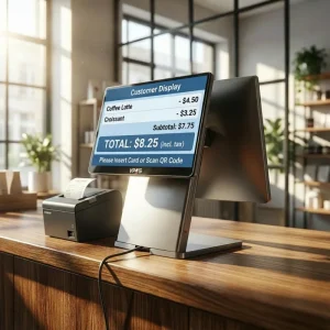 High Performance Intel Core I5 I7 15.6″ FHD POS Terminal Windows 11 Pro Capacitive Touch For Chain Stores