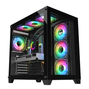High end Gaming Pc I9 14900kf Z790 32G DDR5 M2 RT4070 Computer Desktops Prebuilt Accessories Build Desktop Pc