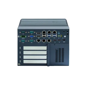 Highly Scalable Fanless Industrial Box PC Intel 6-9th Gen CPU 64GB Memory Supporting Multiple Camera Graphics Cards for General