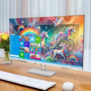 Home Office Desktop All in One Computer 23.8 Inch Desktop Pc I5 Win7 8 10 All in One PC