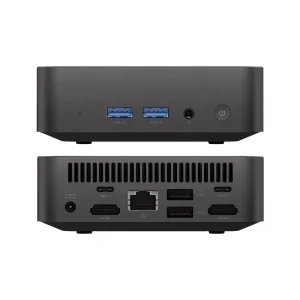 Home Office Gaming Mini PC N100 4 Cores 16GB RAM 512GB SSD Low Power Win 11 Business Desktop Mini Computer Dual HD Screens Wi Fi