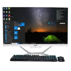 Hystou Direct Selling 23.8 Inch All In One Desktop AIO 12th Generation Intel Quad DDR4 Business Teaching Training Ultra-Thin