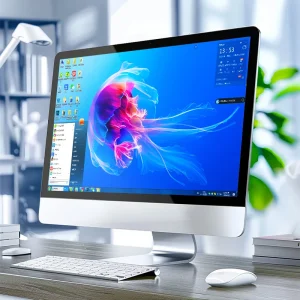 I3 I5 I7 I9 AIO Desktop Computer Full Set 21.5 23.8 Inch Gaming PC Support Graphics Card