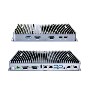 I7 8565U Processor Fanless Embedded Computer DDR4 M.2 TPM Industrial Mini PC with AU US CN EU Plugs
