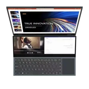 I7 Dual Screen Laptop Brand New 16+14 Inch Touch Screen Computer Intel WIN 11 Core I7 10750H 32 2TB SSD Ultra Slim Gaming Laptop