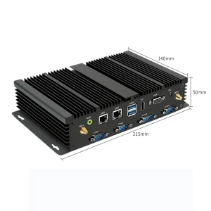 I7 I5 I3 Industrial IPC Fanless 4GB 8GB 16GB Barebone System Win10 Micro Portable Desktop Computer Mini PC