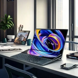 I7 Laptop Brand New16+14 Inch Double Monitor Touch Screen Computer Intel Core I7 9750H 9th 32 2TB SSD Ultra Slim Gaming Laptop