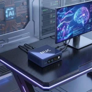 INYUDA N100 Alder Lake-N Desktop Mini PC 32GB DDR4 M.2 NVMe 4K Triple Monitor Gigabit LAN Win11 NAS NUC AU Plug