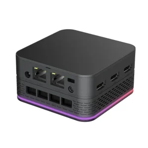INYUDA N100 Mini PC for Office & NAS 8GB DDR4 3200MHz M.2 NVMe LAN Win11 Quad Core Desktop Gaming WiFi AU Plug