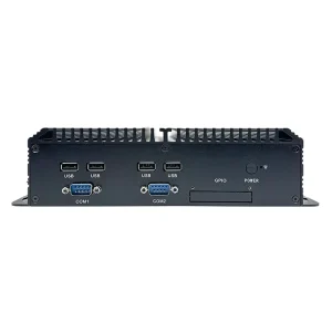 In Stock High End Industrial Desktop PC Mini Computer with I5 8250U Dual Display DDR4 M.2 SSD RS422 485COM PS 2 GPIO AU US Plugs