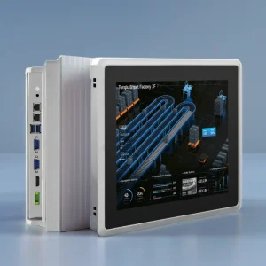 Industrial 21.5 Inch LCD Rs232 Embedded Wall Mount All in One Computer IP65 Waterproof Intel Core I5 CPU Capacitive Touch Panel