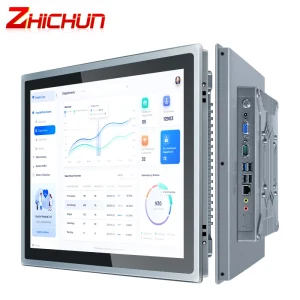 Industrial Computers IP65 Fanless Panel PC Machinery Control Waterproof Industrial Tablet PC for Food Industry Gas Station