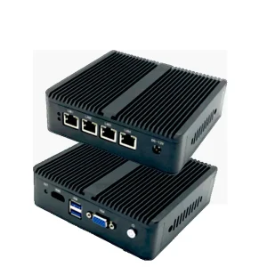 Industrial Control Computer Embedded Host Small Desktop Business Office Mini PC Dual Core DDR4 Windows 10 Intel Celeron HD