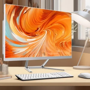 Industrial Desktop Business Computer High Definition Office Laptop Narrow Edge All in One PC Gaming AIO