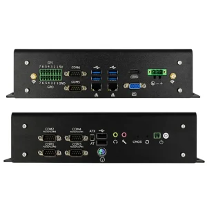 Industrial Desktop PC Core I7 10870H 10750H I5 10200H 2×2.5G LAN 3xHD MI 6COM Automation Embedded Industrial Computer