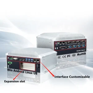Industrial Embedded Arm Computer Linux Win dows UB Fanless Industrial Control Mini Box Pc I5 i7