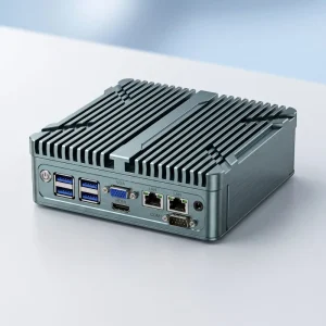 Industrial Embedded Box Computer with Dual LAN and Serial Communication N2840 J1900 J1800