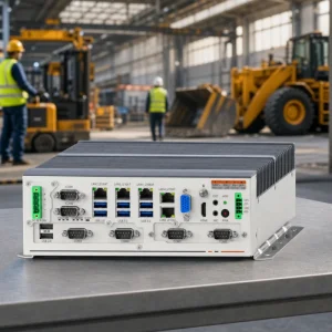 Industrial Embedded Box Computers ODM WiFi 4G 5G All in One Din Rail Fanless Pc
