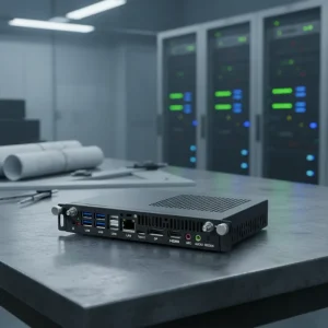 Industrial Embedded Computer with DDR4 8GB RAM 256GB SSD Wi Fi BT Thermal Management System