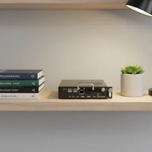 Industrial Embedded Computer with DDR4 RAM SSD Wi-Fi BT Thermal Management System Accessories