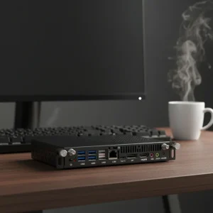 Industrial Embedded Computer with DDR4 RAM SSD Wi-Fi BT & Thermal Management System in Stock