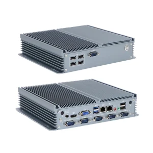 Industrial Embedded Computers Celeron J3710 6 COM 8 USB Dual LAN Box PC for Self service Kiosk