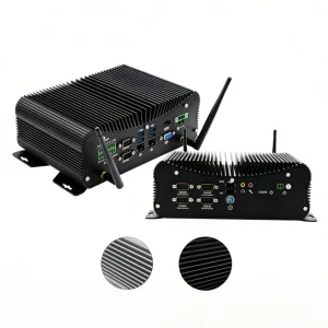 Industrial Fanless Mini Computer Core I7 1355U I5 1335U Dual Ethernet LAN 6 COM Industrial IoT PC SSD Compact Mini PC
