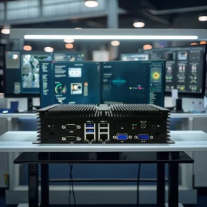 Industrial Fanless Server Equipment Mini PC Intel Core I7-4578U 6COM 2LAN HD VGA Support POS Machine Mini Desktop Computer