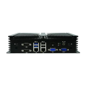 Industrial Full Desktop Computer Silent High Speed Mini PC Intel Core i5-6200U 2 DDR4 RAM Fanless