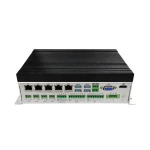 Industrial Mini Box PC Automation Barebone System Intel 8250u 8550u Core CPU Fanless Industrial Computer 5*POE LAN NIS-S994