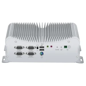 Industrial Mini Computer I7 10510U Dual LAN 6 RS232/422/485 4K GPIO PS/2 VGA HD Fanless Desktop PC