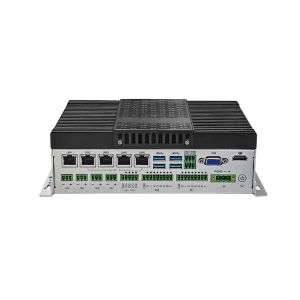 Industrial Mini PC Automation Barebone System Intel Tiger Lake 11th Gen I3 I5 I7 CPU Fanless Industrial Computer 5*POE LAN NIS S