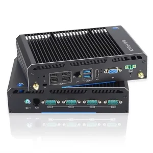 Industrial Mini PC Fanless Desktop Computer Celeron N3150 8GB DDR3 RAM SSD+HDD RJ45 LAN 4COM Ports Retail POS Business Use