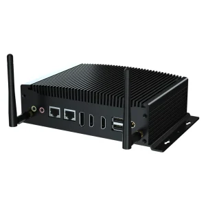 Industrial Mini PC GPIO Dual LAN Fanless Desktop Micro Computer NVME SSD Intel Core I5 2.4G+5.0G Dual-band Wi-Fi 4K UHD