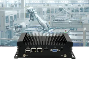 Industrial Mini PC I7 5500U 2.70 GHz Mini Computer DDR3 8GB RAM SSD 128GB HD+VGA WiFi Gigabit LAN Desktop PC