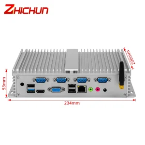 Industrial Mini Pc Core 2940 Hackintosh Two Ethernet Minipc Desktop Computer