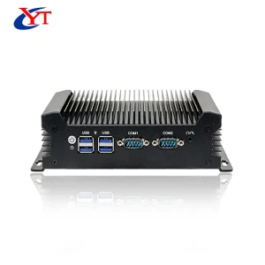 Industrial PC Fanless Embedded Computer Intel i3/i5/i7 8GB RAM 128GB SSD DIN-Rail Mount Wide Temperature IoT Gateway Win10/Linux