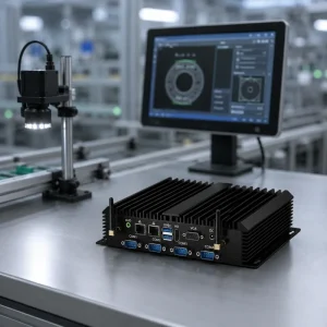 Industrial PC Fanless Mini Computer Embedded Computer Intel Core I5 6COM Ports Dual LAN PC With VGA HD for Industrial Automation