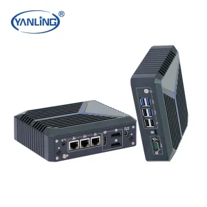 Industrial Use Mini PC Desktop N1121 Fanless Gaming Computer Supports Three Monitors J6412 CPU Multi Region Compatibility