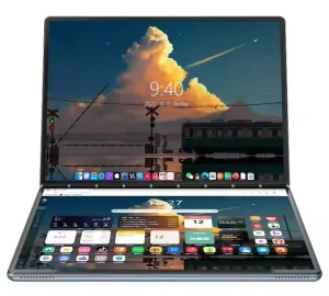 Intel 13.5+13.5 Inch DDR4 16GB SSD 10Point Touchscreen Dual Handwriting 360 Degree Flip Laptop English Keyboard for Business