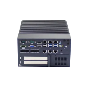 Intel 6th to 9th Generation Industrial Embedded Mini PC with 16DI 16DO PCIe X16 X4 PCI Slots Support DC 24V Available