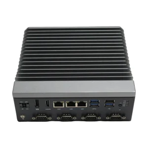 Intel Alder Lake N97/i3-N305 Embedded Computer Industrial Mini PC 3LAN/4RS232/RS485 Ports 4USB Fanless 8GB/16GB RAM 128GB-1TB