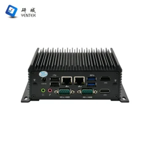 Intel Celeron 5205U DDR4 HD 2 Ethernet LAN RS232 COM Win10 Linux VESA Fanless Embedded Industrial Mini PC